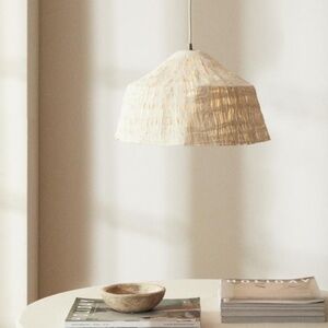 Zara Home Paper Pendant Lamp NEW